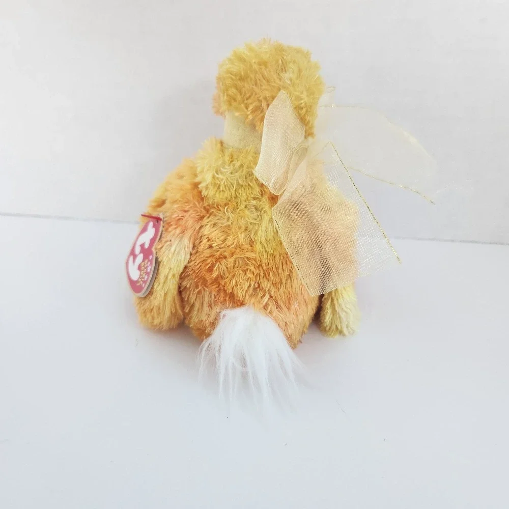 Ty‎ Beanie Babies Chickie Yellow Orange Chick Bird Plush 2001 Stuffed Animal Tag